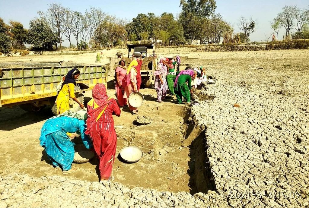 ponds की सफाई की मुहिम चढ़ी परवान