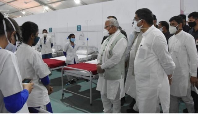 Panipat में 500 बेड के कोविड अस्पताल का उदघाटन