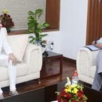 MP Manish Tewari meets Railway Minister