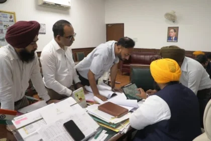 मंत्री ने श्री आनंदपुर साहिब से जुड़ी लिंक रोड पर की रिव्यू मीटिंग