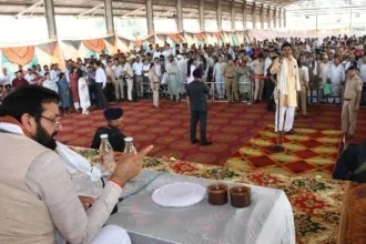 मुख्यमंत्री नायब सिंह सैनी ने सुनी जनसमस्याएं