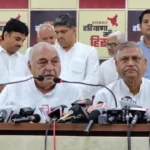 अक्तूबर चार, बीजेपी हरियाणा से बाहर - हुड्डा