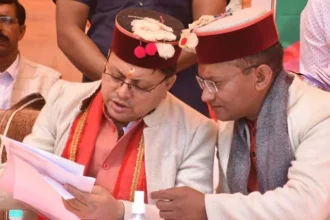 पुरोला विधायक ने की सीएम धामी से मुलाकात