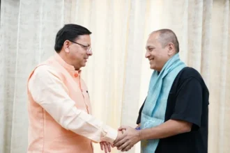 फिल्म मेकर विपुल अमृतलाल शाह ने की सीएम से मुलाकात