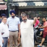 मंत्री गोयल ने किया अंबाला में जलभराव इलाकों का दौरा