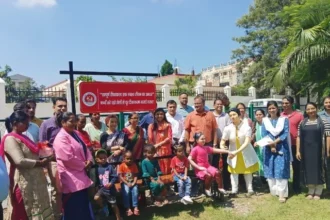 राष्ट्रीय पोषण माह के अवसर पर हेल्थ थीम पार्क का अनावरण