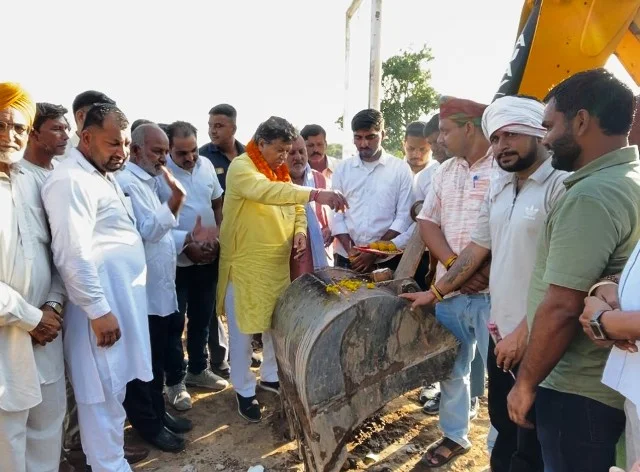 शहरों की तर्ज पर हो रहा गांवों का विकास - ज्ञानचंद गुप्ता