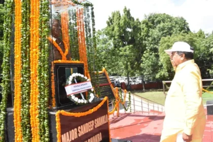 स्पीकर गुप्ता ने शहीद मेजर संदीप सांखला के शहीदी दिवस पर दी श्रद्धांजलि