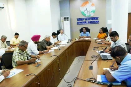 हरियाणा विधानसभा चुनाव के लिए होंगे 20,629 पोलिंग बूथ