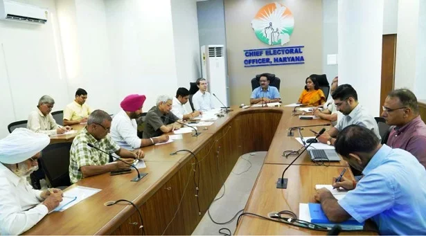 हरियाणा विधानसभा चुनाव के लिए होंगे 20,629 पोलिंग बूथ