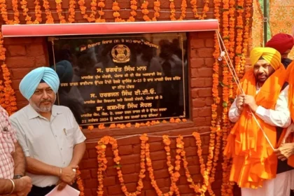 मंत्री ने किया रेलवे ओवरब्रिज का शिलान्यास