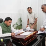 सीएम धामी ने किया पुलिस हेडक्वार्टर का औचक निरीक्षण