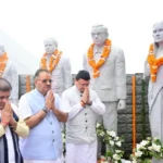 सीएम पहुंचे मसूरी के शहीद स्मारक