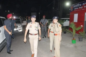 डीजीपी ने प्रदेश के नाकों और थानों का किया निरीक्षण