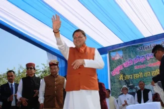 धामी ने यमुना घाटी क्रीड़ा व सांस्कृतिक विकास समारोह में लिया भाग