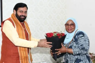 तंजानिया के प्रतिनिधिमंडल ने सीएम सैनी से की मुलाकात