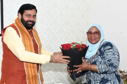 तंजानिया के प्रतिनिधिमंडल ने सीएम सैनी से की मुलाकात