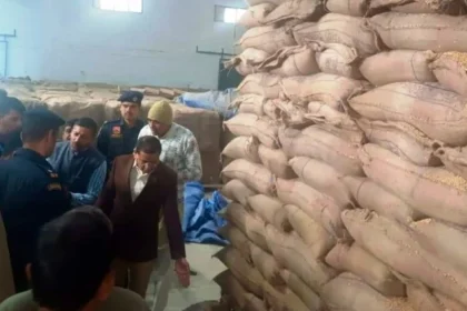 मंत्री नागर ने उकलाना गोदाम पर मारा छापा, लिया बड़ा एक्शन