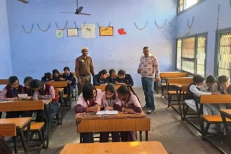 हरियाणा पुलिस ने करवाया रोड सेफ्टी पर क्विज कंपीटीशन