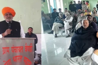 मंत्री राणा ने किया रादौर विधानसभा क्षेत्र के गांवों का दौरा