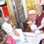 राज्यपाल ने माता मनसा देवी मंदिर में की पूजा अर्चना