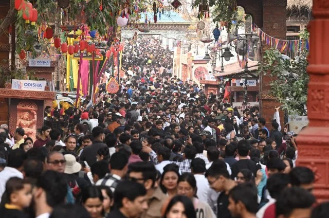 रिकार्डतोड़ भीड़ से गुलजार हुआ अंतरराष्ट्रीय शिल्प मेला