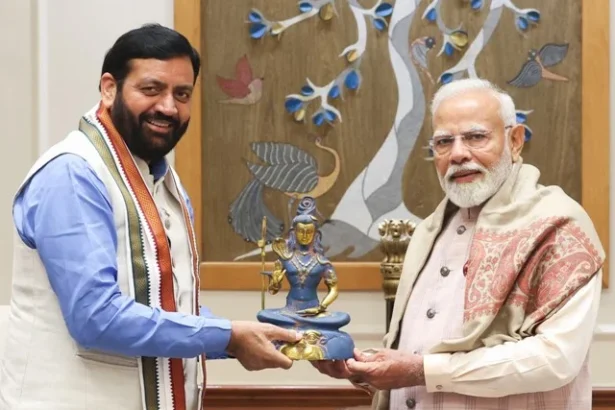 सीएम सैनी ने की पीएम मोदी से मुलाकात