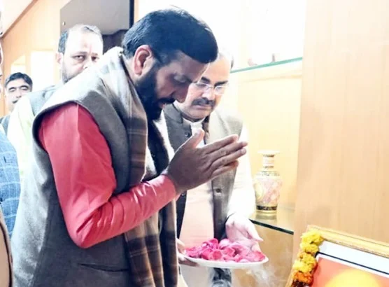 सैनी ने संत शिरोमणि गुरु रविदास जी को किया नमन