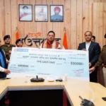 प्रयागराज महाकुंभ ड्यूटी से लौटे S.D.R.F. जवानों का अभिनंदन