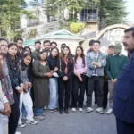 हिमाचल विवि के छात्रों ने की उप-मुख्यमंत्री से भेंट की