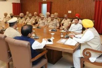 नव-पदोन्नत पुलिस अधिकारियों ने मुख्यमंत्री से की मुलाकात