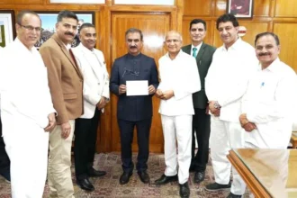 मुख्यमंत्री को दिव्य रथ यात्रा का निमंत्रण