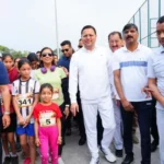 "एक विरासत-एक संकल्प" कार्यक्रम में आयोजित हुई मैराथन