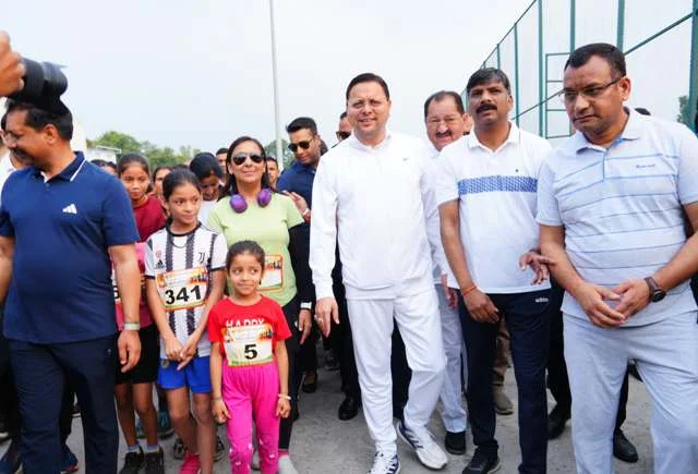 "एक विरासत-एक संकल्प" कार्यक्रम में आयोजित हुई मैराथन