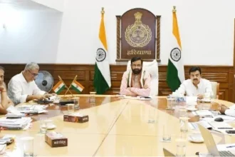 सीएम और मंत्री राव नरबीर ने नमो भारत कॉरिडोर योजना की समीक्षा की