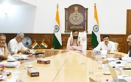 सीएम और मंत्री राव नरबीर ने नमो भारत कॉरिडोर योजना की समीक्षा की