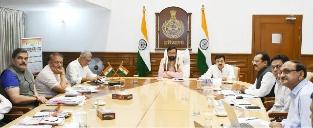 सीएम और मंत्री राव नरबीर ने नमो भारत कॉरिडोर योजना की समीक्षा की