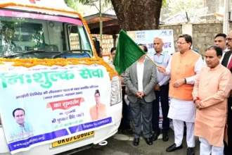 सीएम ने किया 5 मोबाइल मेडिकल यूनिट का शुभारंभ