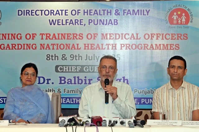 पंजाब सरकार ने एडवांस्ड मेडिकल ट्रेनिंग की घोषणा की