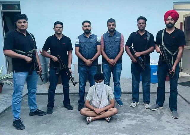 एजीटीएफ की कार्रवाई: .32 बोर पिस्तौल और छह कारतूस बरामद