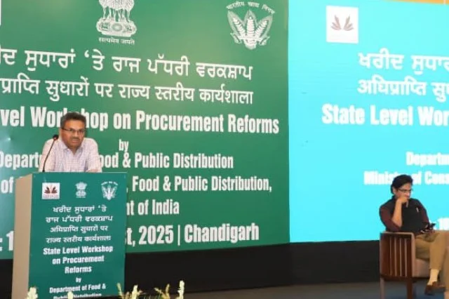 केंद्र सरकार की खाद्य सुधार योजना को हरियाणा ने दिखाया समर्थन