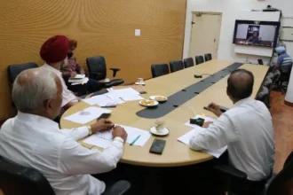 पंजाब बाढ़ पर नजर, जल मंत्री ने लिया अहम बैठक