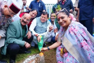 भराड़ीसैंण में धामी-खंडूरी ने लगाया पर्यावरण संरक्षण का संदेश