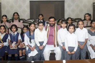 सीएम सैनी ने राखी पर्व में लिया हिस्सा