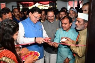 मुख्यमंत्री धामी ने हेमवती नन्दन बहुगुणा महाविद्यालय में किया ‘‘साथी केंद्र’’ का लोकार्पण