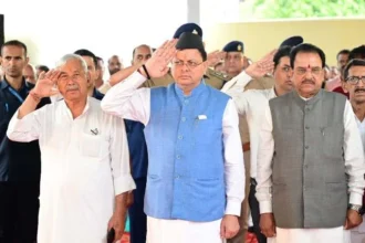खटीमा में शहीद राज्य आन्दोलनकारियों को CM धामी ने किए नमन