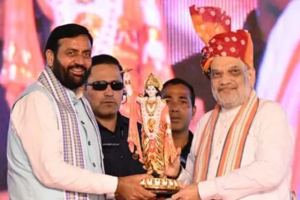 गृह मंत्री अमित शाह ने शुरू की 825 करोड़ की विकास योजनाएँ