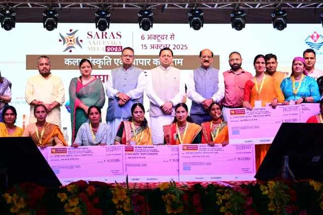 ग्रामीण उद्यमिता को बढ़ावा: धामी ने 2.20 करोड़ रुपये की आर्थिक गतिविधियों का किया शुभारंभ