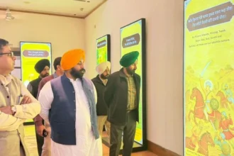 मंत्री हरजोत सिंह बैंस ने दी नगर कीर्तन आगमन की जानकारी