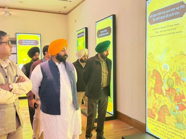 मंत्री हरजोत सिंह बैंस ने दी नगर कीर्तन आगमन की जानकारी